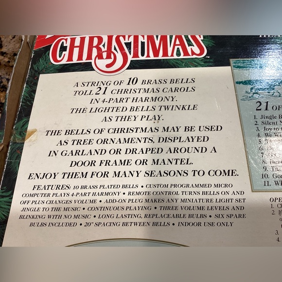 Mr. Christmas Bells of Christmas Lighted Musical Bells - - Picture 5 of 6